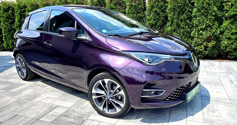 Renault Zoe cena 79800 przebieg: 22800, rok produkcji 2021 z Tykocin małe 497